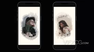 现代时尚光滑历史文本产品包装社交媒体短视频AE模板
